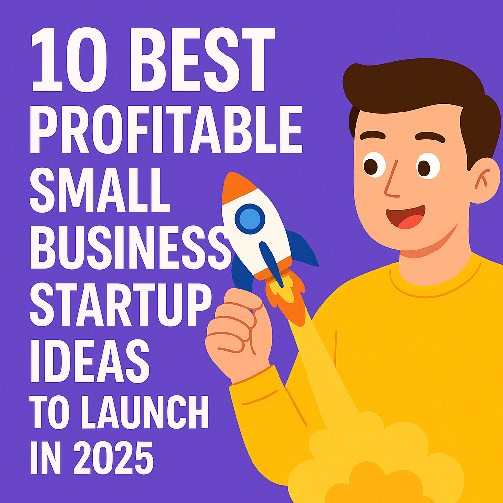 10 Best Profitable Small Business Startup Ideas to Launch in 2025